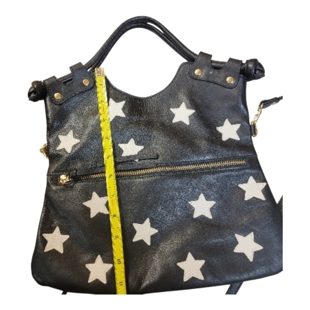 Pietro Alessandro Black & White Star Crossbody Bag - Picture 8 of 9